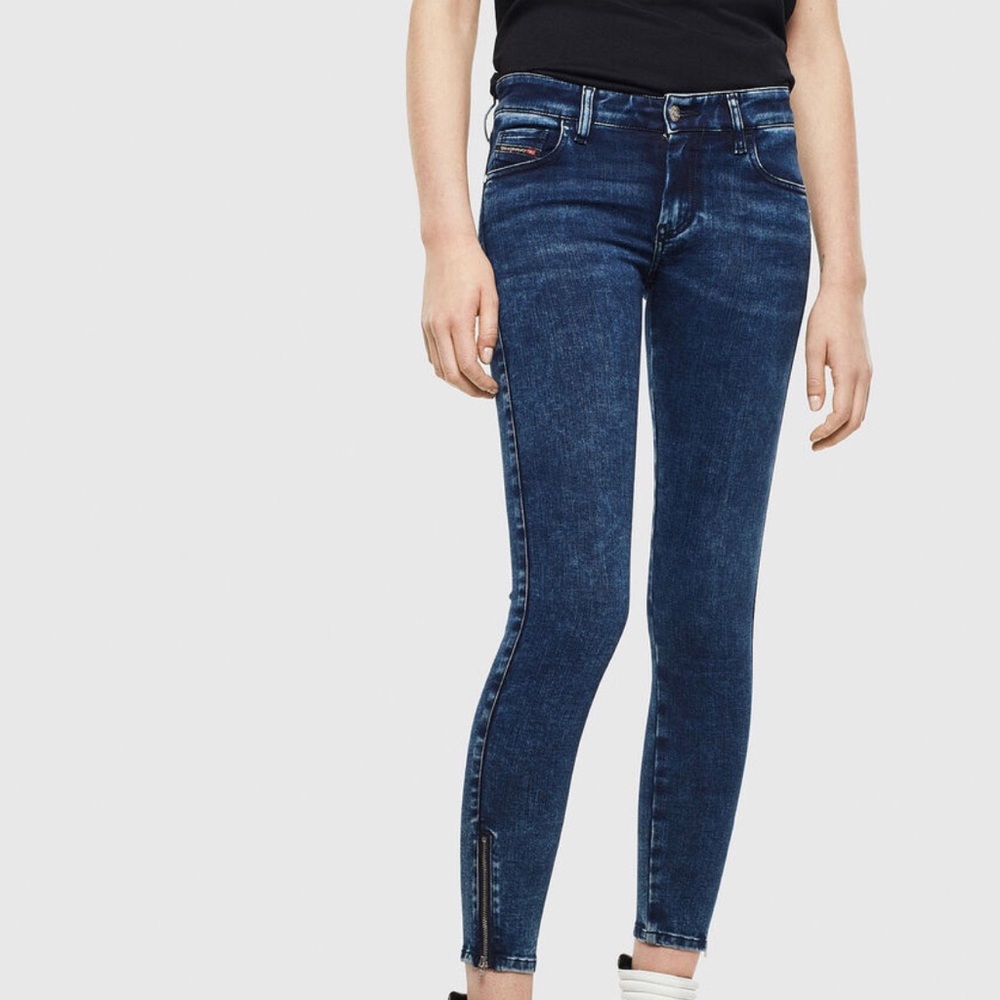Diesel Skinzee-Low Zip Jeans